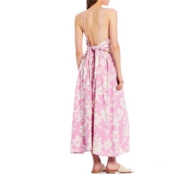 Free People The Perfect Sundress in Light Pink Combo - Picture 2 of 13